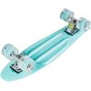 Kids & Teens Retro Panel Skateboard Hypermotion - 56*15cm Abec-7 Ruedas Led Turquesa