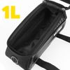 Bolsa Impermeable Para Bicicleta 1l Diseño Slim Ventana Táctil Wildman Es3 Negro