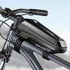 Bolsa Impermeable Bicicleta 1l Diseño Triangular Efecto Carbono Wildman E5s