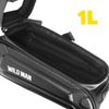 Bolsa Para Bicicleta Wildman Sx3 Con Forro Impermeable Y Ventana Táctil De 1l