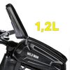 Bolsa Para Bicicleta Wildman Xt5 Con Ventana Táctil Y Forro Impermeable De 1.2l