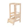 Torre De Aprendizaje / Taburete De Madera Para Niños Taburetes, Madera Natural Meowbaby