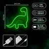 Forever Neon Led Light Dinosaur Green