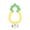 Forever Neon Led On A Stand Pineapple Yellow Green