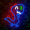 Forever Neon Led Jurassic Baby Dino Blue