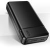 Power Bank 20000mah Salida Usb 2.4a Compacto Y Ligero Maxlife - Negro