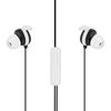 Auriculares Setty Jack 3.5mm Estéreo Botón Multifunción Y Micrófono - Blanco