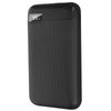 Powerbank 5000mah 2 Puertos De Salida Usb Pantalla Lcd Digital Setty Negro