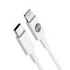 Cable Usb-c A Lightning Carga Rápida Y Sincronización 1m Forever Blanco