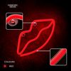 Forever Neon Led Light Lips Red Bat+usb