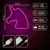 Forever Neon Led Light Unicorn Pink Bat+usb