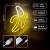 Forever Neon Led Light Banana White Yellow Bat+usb