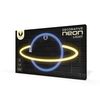 Forever Neon Led Light Saturn Yellow Blue Bat+usb