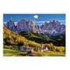 Val Di Funes Valley Dolomites Italia - Puzzle De 1500 Piezas