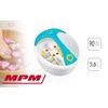 Mpm Mms-03  Masajeador De Pies Con Agua, Bañera Spa Hidromasaje Para Pies, Pediluvio, Masaje De Burbujas Por Vibración, Baño De Pies Con Masaje Y Calefacción, Infrarrojos, Contenedor Para Sales, 90w