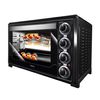 Mpm Mpe 07 T Horno Eléctrico De Sobremesa Convección 45 Litros, Acero  Inoxidable, Asador De Pollo, Puerta Doble Cristal, 5 Modos De Calor,  Temporizador, Ajuste De Temperatura, Negro, 2000 W