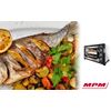 Horno Convección Sobremesa, 32L, Acero Inox, Asador Giratorio Pollos,  Temporizador, Ajuste Temperatura, MPM, Plata, 1600, MPE-06/T