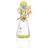 Batidora Vaso Individual Good To Go, Smoothie Maker, 2 Botellas  Portátiles 0,6l, Libre Bpa Blanco/verde 250w Mpm Mbl-20