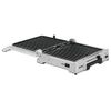 Parrilla Eléctrica Doble Contact Grill Tapa Basculante Adaptable Altura, Regulador Temperatura Plata 2000w Mpm Mgr-10m