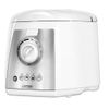 Freidora Eléctrica Compacta, 1,5 L, Cubeta Desmontable Antiadherente, Regulador Temperatura Blanco/gris 1100w Mpm Mfr-07