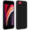 Carcasa Iphone 7 , Iphone 8 Forcell Soft Touch Silicona – Negro