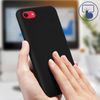 Carcasa Iphone 7 , Iphone 8 Forcell Soft Touch Silicona – Negro