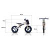 Triciclo Azul Runner Star Kinderkraft