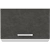 Mueble Campana Con Puerta Basculante - Gris - L 60 X 31,6 X H 36 Cm