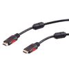 Cable Maclean, Cable Hdmi-hdmi, V1.4, Con Filtros De Ferrita, 5 M, Mctv-814