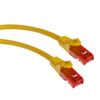 Maclean Mctv-302 Y Cable De La Red Lan Pro Ethernet Rj45 Utp Cat6 2m Color Amarillo