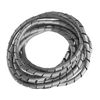 Organizador Para Cables 5* 6 Mm Espiral Plata