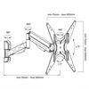 Soporte Para Tv O Monitor Con Resorte De Gas 32-55" A 22kg