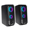 Altavoces De Computadora Bluetooth 5.0, Miniconector De 3.5 Mm, Usb 5v Audiocore Ac845 Negro