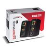 Altavoces De Computadora Bluetooth 5.0, Miniconector De 3.5 Mm, Usb 5v Audiocore Ac845 Negro