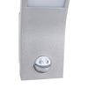 Lámpara Led Con Sensor De Movimiento Infrarrojo Mce244 S 750lm 10w Ip54 Maclean Energy Silver