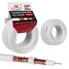 Cable De Antena Cable Coaxial De Cobre Puro De 25m