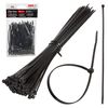 Bridas Sujeta Cables 100 Piezas Negro 2.5x100mm