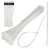 Bridas Sujeta Cables 100 Piezas Blanco 3.6x250 Mm