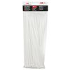 Bridas Sujeta Cables 100 Piezas Blanco 3.6x250 Mm