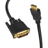 Cable Dvi A Hdmi V1.4 Cable Adaptador Fullhd 1080p 2m