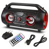 Altavoz Bazooka Portátil Bluetooth Boombox Iluminación