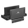 Soporte De Terminal Thin Client / Mini Pc Ajustable Color Negro