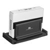 Soporte De Terminal Thin Client / Mini Pc Ajustable Color Negro