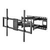 Soporte Económico Para Tv Vesa 900x600 Máx, 60-120" 120kg Color Negro