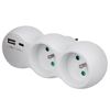 Toma De Corriente, Divisor De 2 Tomas, 2x Usb A/c, Tipo E, 2x16a Maclean Mce339 E