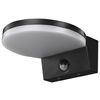 Maclean Mce344 B Lámpara Led Con Sensor De Movimiento, Sensor De Movimiento Pir, Negro, 15w, Ip65, 1560lm, Blanco Neutro (4000k)