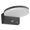 Maclean Mce344 Gr Lámpara Led Con Sensor De Movimiento, Sensor De Movimiento Pir, Gris, 15w, Ip65, 1560lm, Blanco Neutro (4000k)