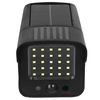 Maclean Cámara De Vigilancia Con Detector De Movimiento Y Luz Led | Cámara De Vigilancia Ip Solar Con Lente | Ip65 - Uso En Exteriores | 216/149lm, 6500k | Led Rojo Intermitente Con Energía Solar | 27,5 X 9 X 13,7 Cm