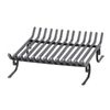 Grille De Foyer Sur Pied En Acier 43x45x16 Cm