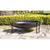 Brasero De Jardin Pan 60 Cm En Acier Naturel